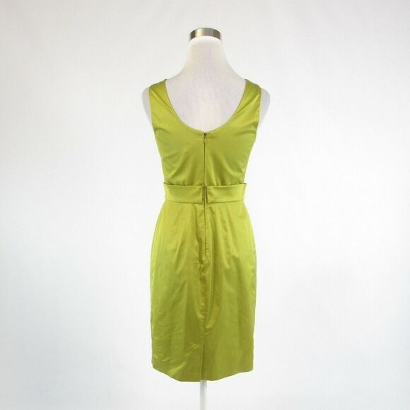Paule Ka avocado green sheath dress IT40 6 - Picture 7 of 8